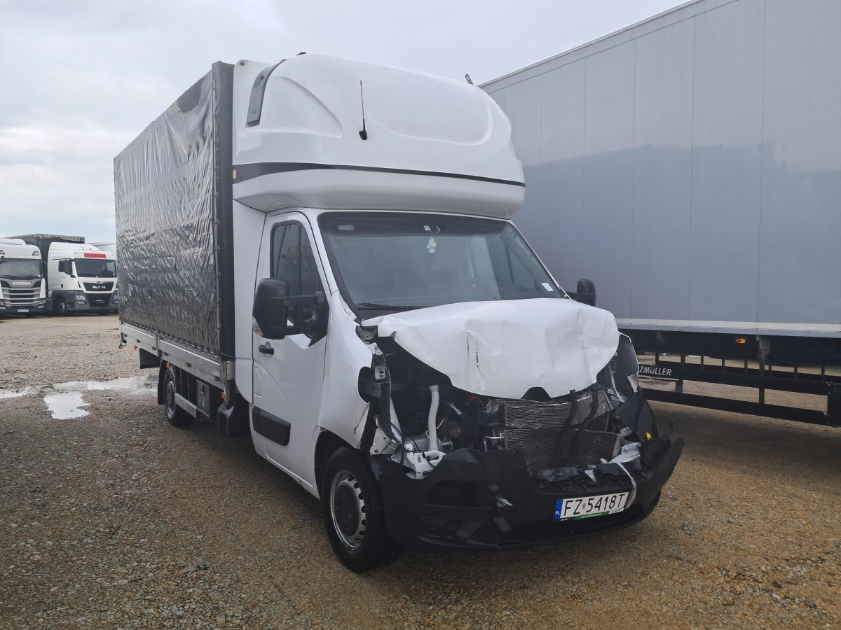 RENAULT MASTER PLANDEKA - Transportbil med kapell: bild 1 RENAULT MASTER PLANDEKA - Transportbil med kapell: bild 1