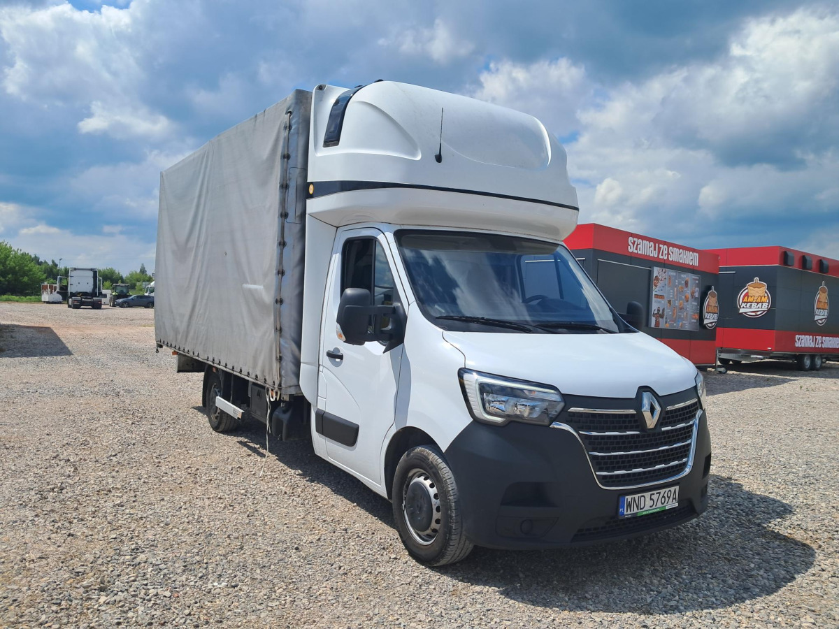 RENAULT MASTER PLANDEKA - Transportbil med kapell: bild 1 RENAULT MASTER PLANDEKA - Transportbil med kapell: bild 1