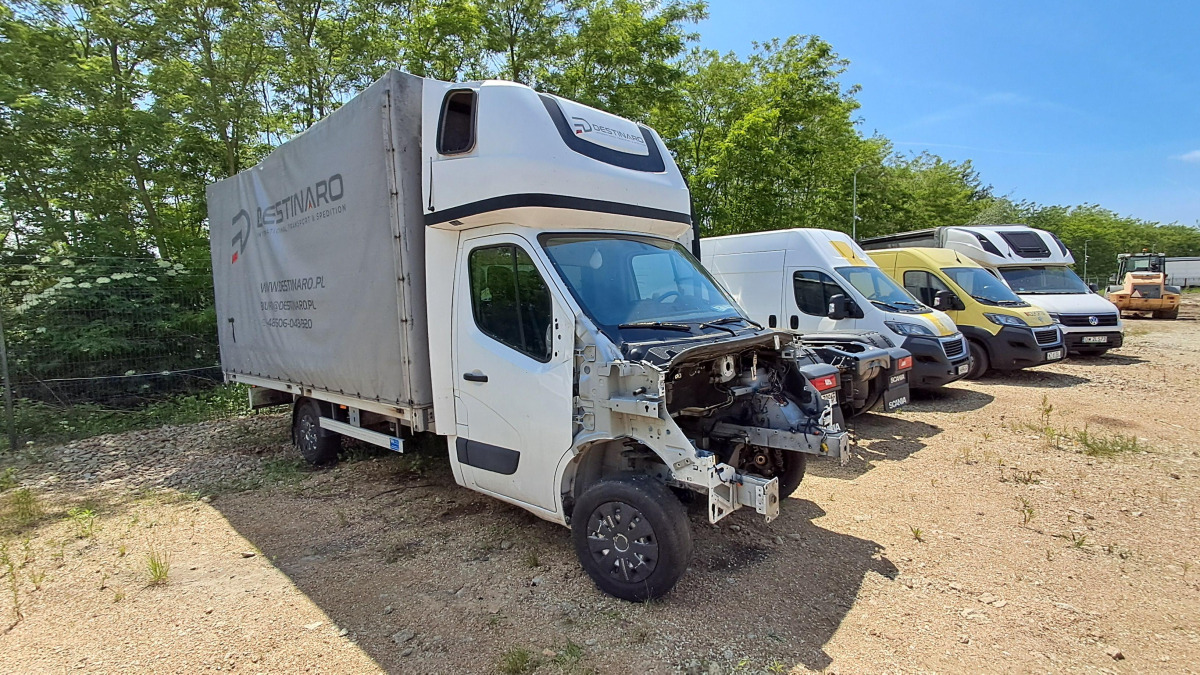 RENAULT Master PLANDEKA - Transportbil med kapell: bild 1 RENAULT Master PLANDEKA - Transportbil med kapell: bild 1