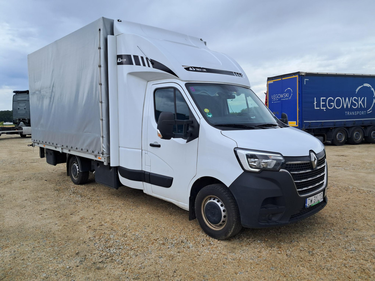 RENAULT Master PLANDEKA - Transportbil med kapell: bild 1 RENAULT Master PLANDEKA - Transportbil med kapell: bild 1