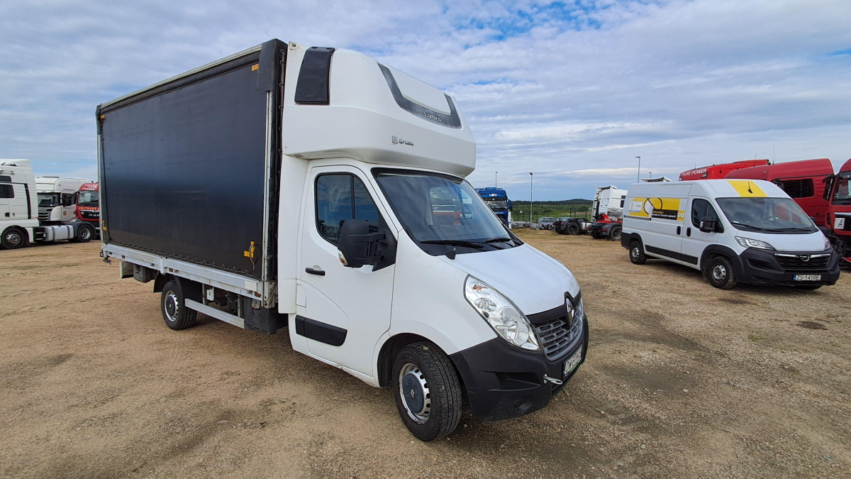 RENAULT Master PLANDEKA - Transportbil med kapell: bild 1 RENAULT Master PLANDEKA - Transportbil med kapell: bild 1