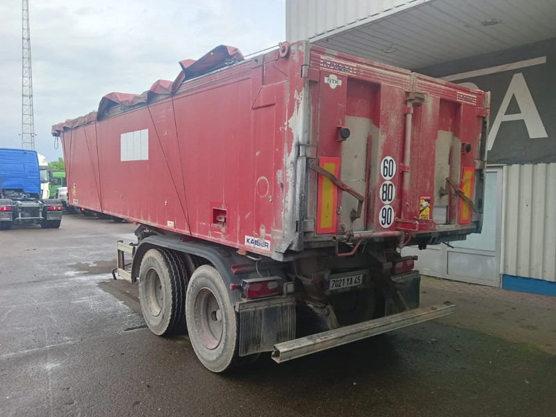 Kaiser 2 Axle Alu Tipper , 8 Tyres , Spring Suspension , Drum Brakes - Tippbil semitrailer: bild 5 Kaiser 2 Axle Alu Tipper , 8 Tyres , Spring Suspension , Drum Brakes - Tippbil semitrailer: bild 5