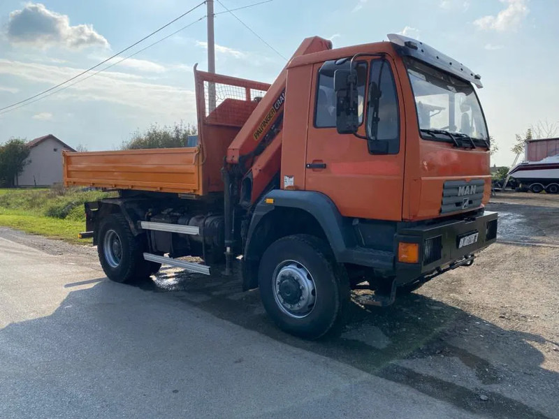 MAN LE 18-280 , 4X4 , Tipper , Palfinger PK 9501 - Tippbil lastbil, Kranbil: bild 5 MAN LE 18-280 , 4X4 , Tipper , Palfinger PK 9501 - Tippbil lastbil, Kranbil: bild 5