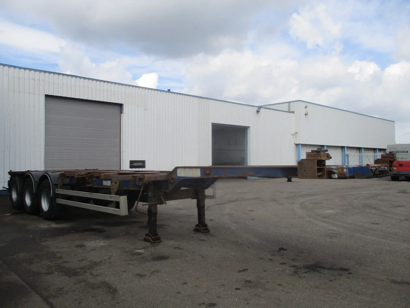 Wielton NS34P , Container trailer , 3 ROR axles , drum brakes , air suspension - Containerbil/ Växelflak semitrailer: bild 4 Wielton NS34P , Container trailer , 3 ROR axles , drum brakes , air suspension - Containerbil/ Växelflak semitrailer: bild 4