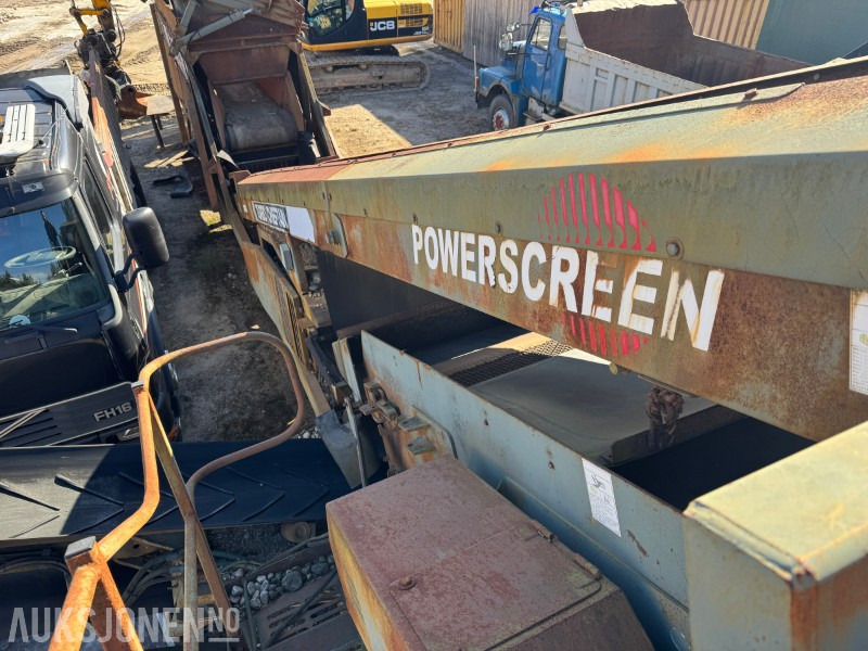 1988 Powerscreen T. Chieftain 1400 - Sikteverk - Sorteringsverk: bild 4 1988 Powerscreen T. Chieftain 1400 - Sikteverk - Sorteringsverk: bild 4