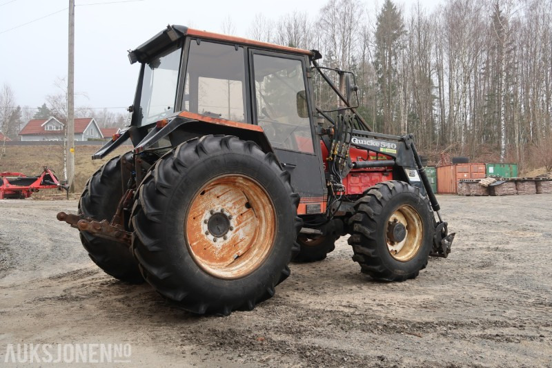 1990 Valmet 655 traktor / 4x4 / Skogsrigget / Frontlaster - Traktor: bild 4 1990 Valmet 655 traktor / 4x4 / Skogsrigget / Frontlaster - Traktor: bild 4