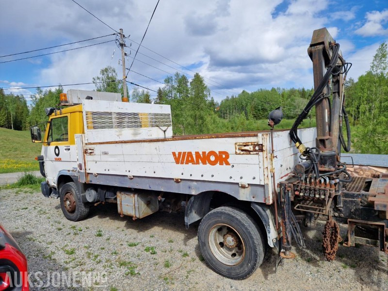 1992 MAN 8.150 F planbil med kran - Kranbil: bild 5 1992 MAN 8.150 F planbil med kran - Kranbil: bild 5