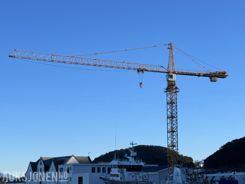 2000 Liebherr 280 EC-H 16 Litronic Tårnkran med undervogn på plater - Lyftkran: bild 2 2000 Liebherr 280 EC-H 16 Litronic Tårnkran med undervogn på plater - Lyftkran: bild 2