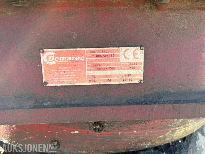 2006 Demarec DRG-28 DN Sorteringsklype S-70 - Entreprenadutrustning: bild 5 2006 Demarec DRG-28 DN Sorteringsklype S-70 - Entreprenadutrustning: bild 5