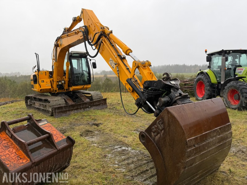2006 JCB 145 D BELTEGRAVE - ROTORTILT - GRAVESKUFFE & PUSSESKUFFE - Grävmaskin: bild 2 2006 JCB 145 D BELTEGRAVE - ROTORTILT - GRAVESKUFFE & PUSSESKUFFE - Grävmaskin: bild 2