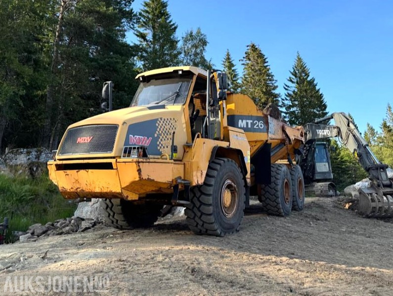 2008 Moxy MT26HL 6x6 – Dumper med hvite skilt – Leveres sertifisert - Dumper: bild 1 2008 Moxy MT26HL 6x6 – Dumper med hvite skilt – Leveres sertifisert - Dumper: bild 1