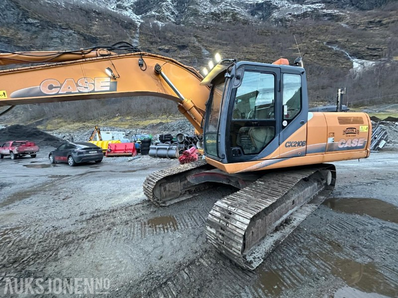 2009 Case CX210B Sertifisert Beltegraver m/Montabert CPA225E boretårn - Grävmaskin: bild 2 2009 Case CX210B Sertifisert Beltegraver m/Montabert CPA225E boretårn - Grävmaskin: bild 2