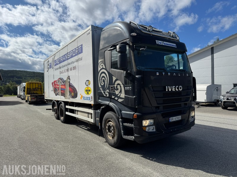 2009 Iveco Stralis 260S56, 560 hk, skapbil m/sideåpning og løftelem - Lastbil med skåp: bild 3 2009 Iveco Stralis 260S56, 560 hk, skapbil m/sideåpning og løftelem - Lastbil med skåp: bild 3