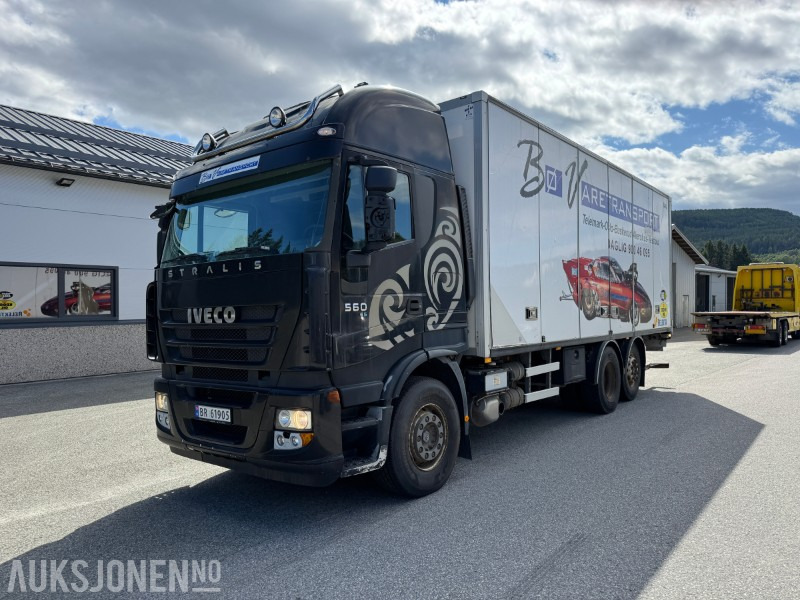 2009 Iveco Stralis 260S56, 560 hk, skapbil m/sideåpning og løftelem - Lastbil med skåp: bild 1 2009 Iveco Stralis 260S56, 560 hk, skapbil m/sideåpning og løftelem - Lastbil med skåp: bild 1