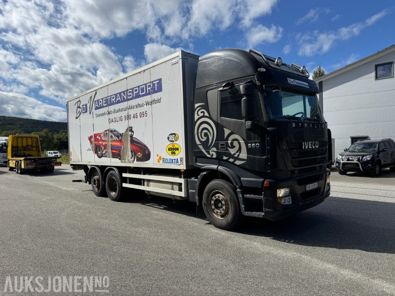 2009 Iveco Stralis 260S56, 560 hk, skapbil m/sideåpning og løftelem - Lastbil med skåp: bild 4 2009 Iveco Stralis 260S56, 560 hk, skapbil m/sideåpning og løftelem - Lastbil med skåp: bild 4
