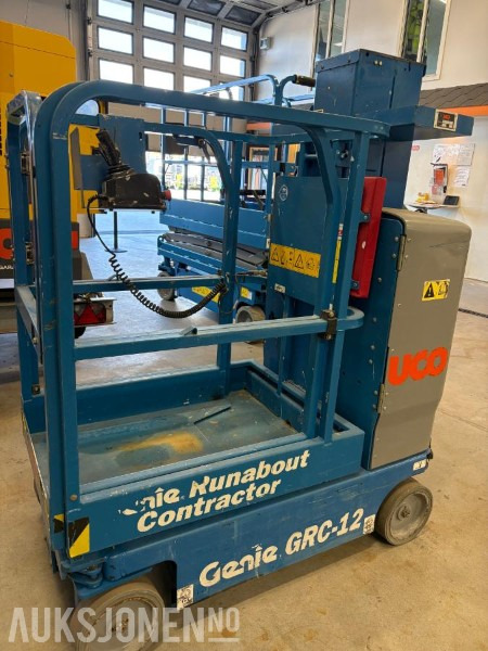 2011 Genie GRC-12 - 5,5m mastelift – Kun 216 timer - Lift: bild 2 2011 Genie GRC-12 - 5,5m mastelift – Kun 216 timer - Lift: bild 2