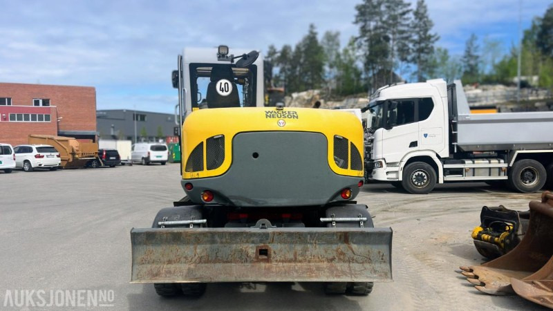 2015 Wacker Neuson EW100 Gravemaskin / Hjulgraver Tiltrotator Pusseskuffe Kabelskuffe 3224 timer - Grävmaskin: bild 5 2015 Wacker Neuson EW100 Gravemaskin / Hjulgraver Tiltrotator Pusseskuffe Kabelskuffe 3224 timer - Grävmaskin: bild 5