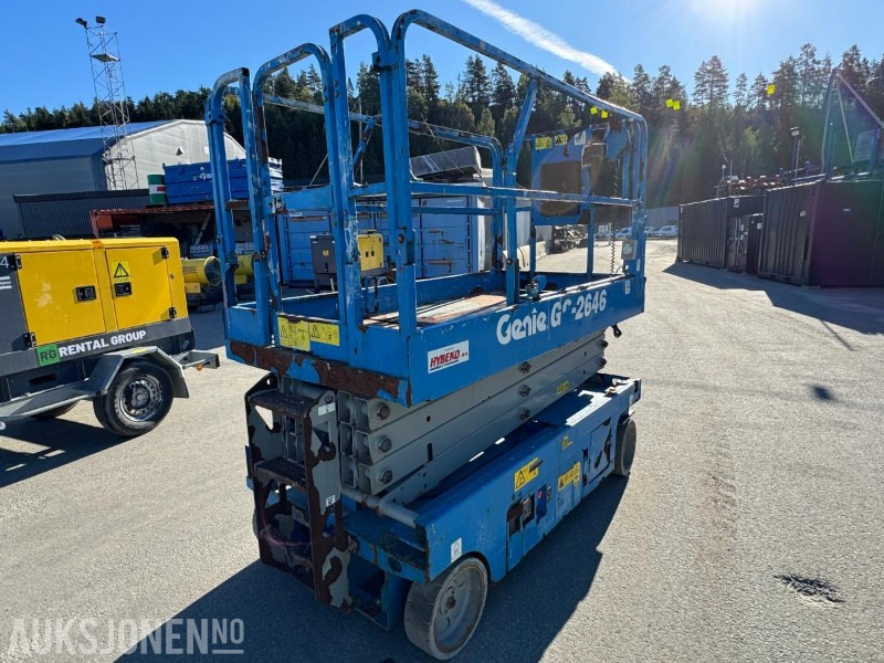 2016 Genie GS-2646 batteridreven sakselift / 10m / Årskontrollert - Lift: bild 5 2016 Genie GS-2646 batteridreven sakselift / 10m / Årskontrollert - Lift: bild 5