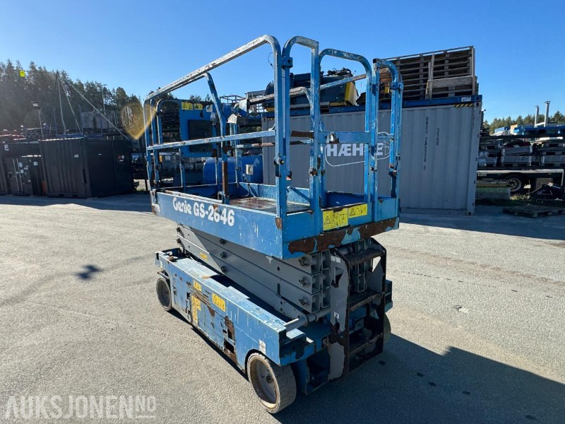 2016 Genie GS-2646 batteridreven sakselift / 10m / Årskontrollert - Lift: bild 3 2016 Genie GS-2646 batteridreven sakselift / 10m / Årskontrollert - Lift: bild 3