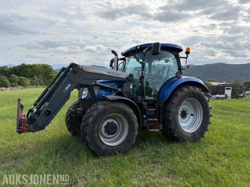 2016 New Holland T6.160 AC 50kmt med frontlaster - Traktor: bild 3 2016 New Holland T6.160 AC 50kmt med frontlaster - Traktor: bild 3