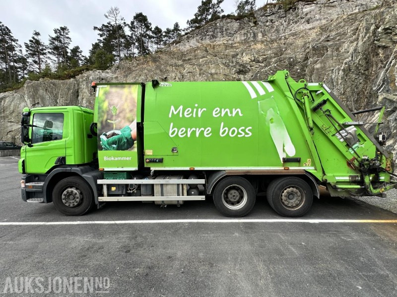 2016 Scania P320 Komprimatorbil - 2 kammer Inkl. biokammer/MTM påbygg - Sopbil: bild 2 2016 Scania P320 Komprimatorbil - 2 kammer Inkl. biokammer/MTM påbygg - Sopbil: bild 2