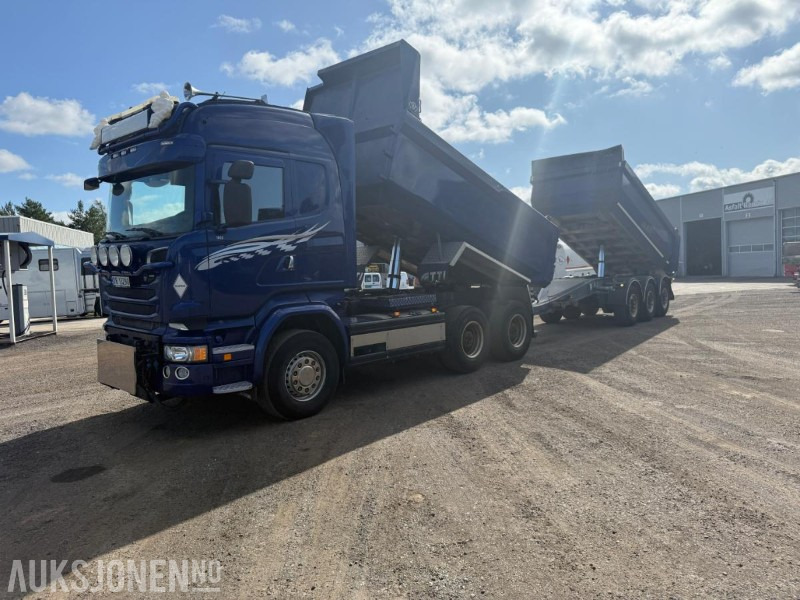 2016 Scania R730 6X4 Euro6 TIPPBIL M/ NOR SLEP HENGER BRØYTERIGGET NYLIG EU GODKJENT. - Tippbil lastbil: bild 3 2016 Scania R730 6X4 Euro6 TIPPBIL M/ NOR SLEP HENGER BRØYTERIGGET NYLIG EU GODKJENT. - Tippbil lastbil: bild 3