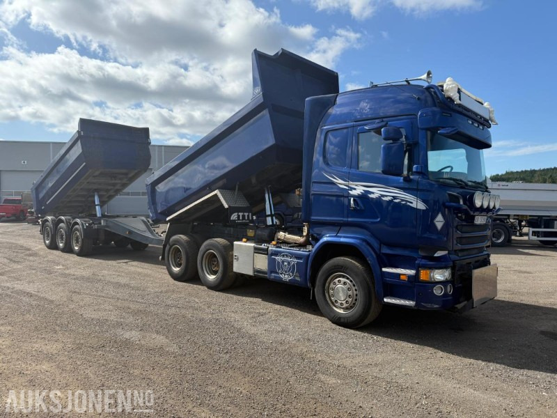 2016 Scania R730 6X4 Euro6 TIPPBIL M/ NOR SLEP HENGER BRØYTERIGGET NYLIG EU GODKJENT. - Tippbil lastbil: bild 4 2016 Scania R730 6X4 Euro6 TIPPBIL M/ NOR SLEP HENGER BRØYTERIGGET NYLIG EU GODKJENT. - Tippbil lastbil: bild 4
