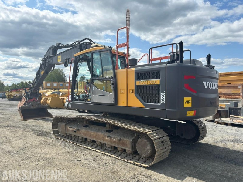 2016 Volvo EC220EL gravemaskin - Grävmaskin: bild 2 2016 Volvo EC220EL gravemaskin - Grävmaskin: bild 2