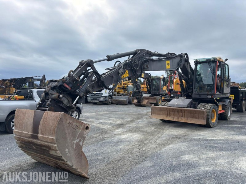 2017 Volvo hjulgraver med tiltrotator og skuffer - Grävmaskin: bild 4 2017 Volvo hjulgraver med tiltrotator og skuffer - Grävmaskin: bild 4