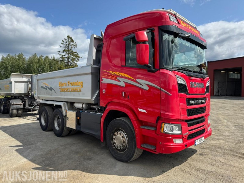 2018 Scania R580 GODT UTSTYRT TIPPBIL MED 3 AKSLET HENGER - Tippbil lastbil: bild 4 2018 Scania R580 GODT UTSTYRT TIPPBIL MED 3 AKSLET HENGER - Tippbil lastbil: bild 4