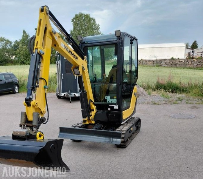 2019 Yanmar SV 18 MINIGRAVER 1900 timer - MVA-FRI - Minigrävmaskin: bild 1 2019 Yanmar SV 18 MINIGRAVER 1900 timer - MVA-FRI - Minigrävmaskin: bild 1