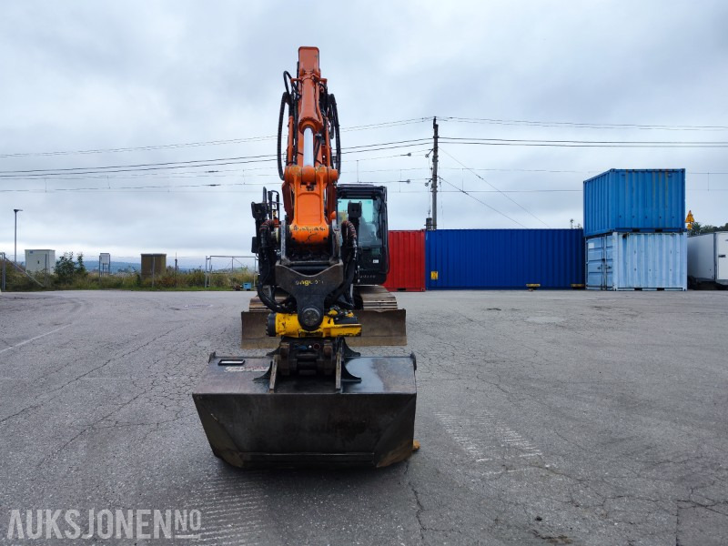 2021 Hitachi ZX135US-6 med 3D maskinstyring, tiltrotator og 3 skuffer - Grävmaskin: bild 3 2021 Hitachi ZX135US-6 med 3D maskinstyring, tiltrotator og 3 skuffer - Grävmaskin: bild 3