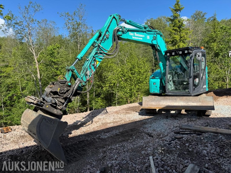 2022 Kobelco SK75SR-7 / Tiltrotator / 866 timer - Grävmaskin: bild 1 2022 Kobelco SK75SR-7 / Tiltrotator / 866 timer - Grävmaskin: bild 1