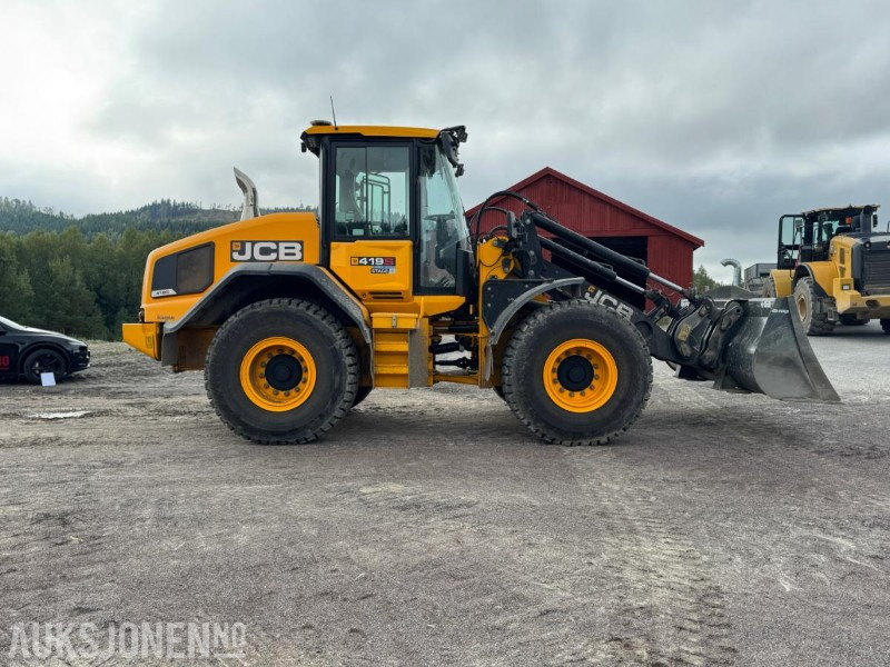 2024 JCB 419S Nordic Edition hjullaster, 3. og 4. funksjon, Norje skuffe, snøskjær-opplegg og komfortpakke, k - Hjullastare: bild 4 2024 JCB 419S Nordic Edition hjullaster, 3. og 4. funksjon, Norje skuffe, snøskjær-opplegg og komfortpakke, k - Hjullastare: bild 4