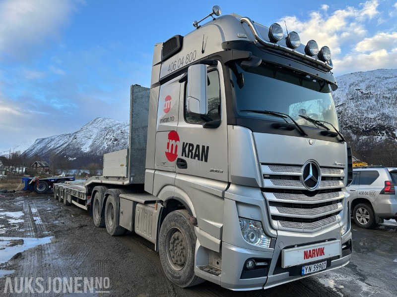 2014 MERCEDES-BENZ ACTROS TREKKVOGN MED HUMBAUR HTS30SCHRAG HENGER - Dragbil: bild 2 2014 MERCEDES-BENZ ACTROS TREKKVOGN MED HUMBAUR HTS30SCHRAG HENGER - Dragbil: bild 2