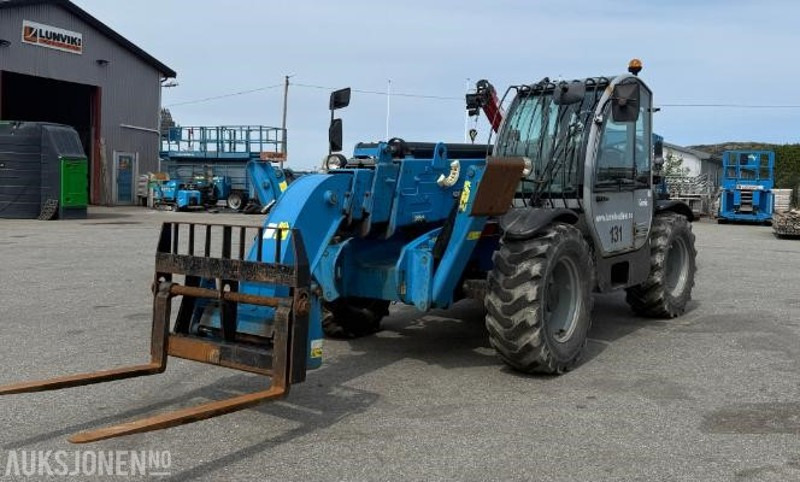 Genie GTH-4017 SX - Teleskoptruck - 4x4 med firehjulssving - Skuffe og pallegafler med hydraulisk bredding - Teleskoplastar: bild 1 Genie GTH-4017 SX - Teleskoptruck - 4x4 med firehjulssving - Skuffe og pallegafler med hydraulisk bredding - Teleskoplastar: bild 1