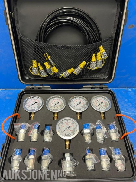 Hydraulikk TestKoffert - Entreprenadutrustning: bild 2 Hydraulikk TestKoffert - Entreprenadutrustning: bild 2