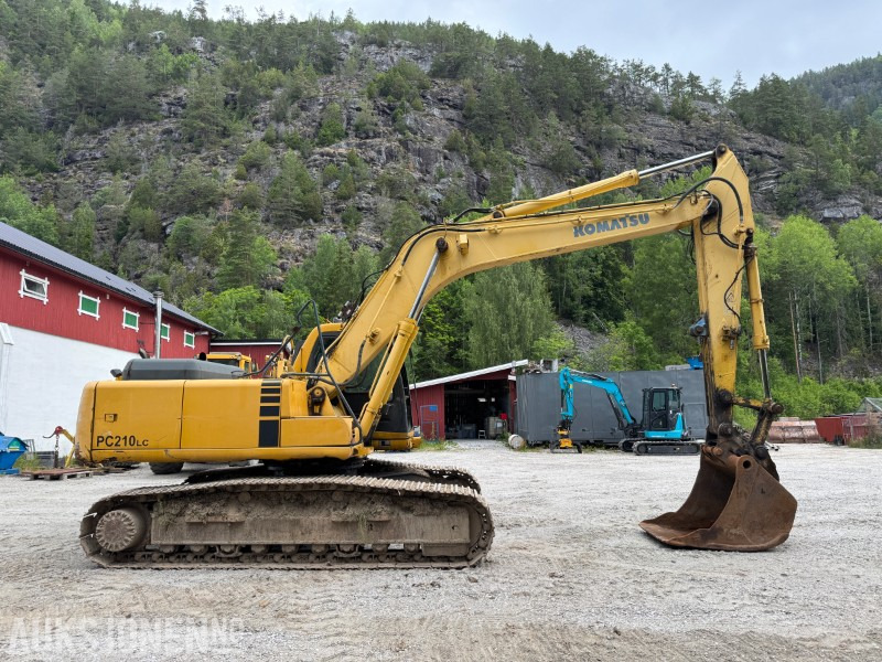 Komatsu PC210LC-6K Gravemaskin - Beltegraver - Grävmaskin: bild 5 Komatsu PC210LC-6K Gravemaskin - Beltegraver - Grävmaskin: bild 5