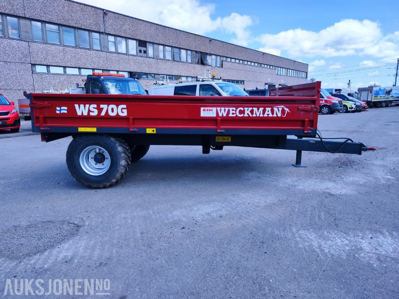 2024 Weckman WS70G traktortilhenger med brems - Lantbruksmaskiner: bild 5 2024 Weckman WS70G traktortilhenger med brems - Lantbruksmaskiner: bild 5