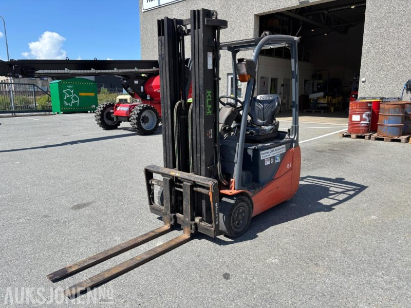 2012 Toyota Gaffeltruck 8FBET15 - Materialhanteringsutrustning: bild 1 2012 Toyota Gaffeltruck 8FBET15 - Materialhanteringsutrustning: bild 1