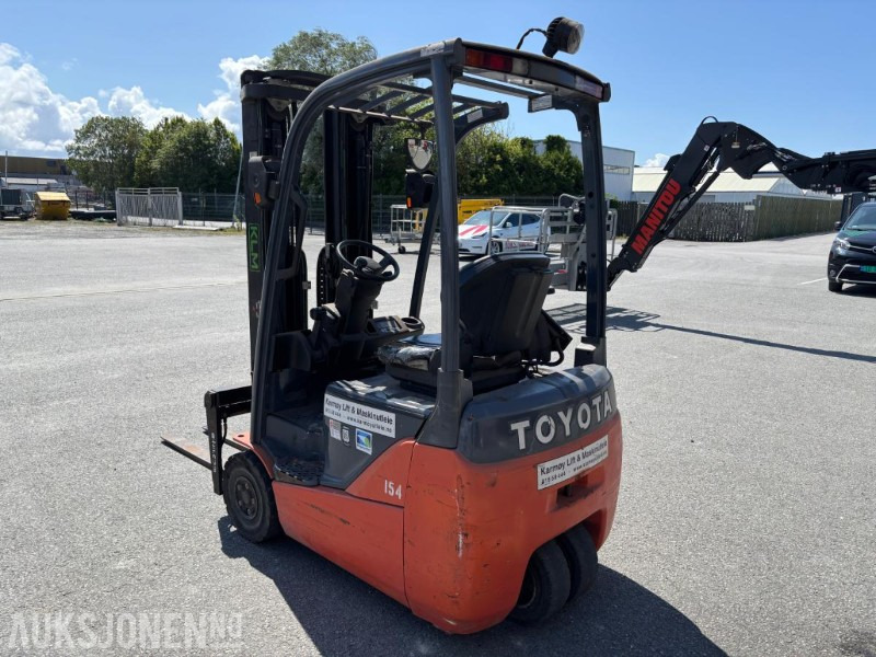2012 Toyota Gaffeltruck 8FBET15 - Materialhanteringsutrustning: bild 3 2012 Toyota Gaffeltruck 8FBET15 - Materialhanteringsutrustning: bild 3