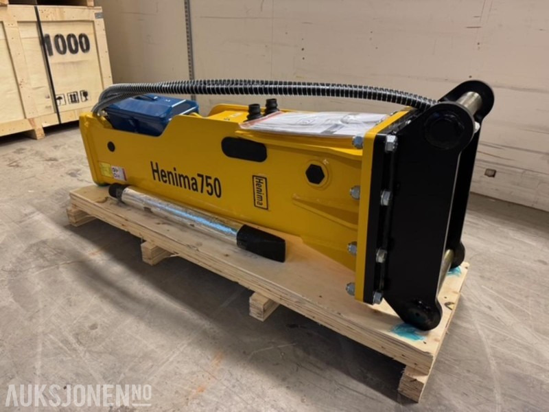 NY HENIMA PIGGHAMMER TIL 6-9 TONNS GRAVEMASKIN S50 M/GARANTI - Övrig maskin: bild 2 NY HENIMA PIGGHAMMER TIL 6-9 TONNS GRAVEMASKIN S50 M/GARANTI - Övrig maskin: bild 2