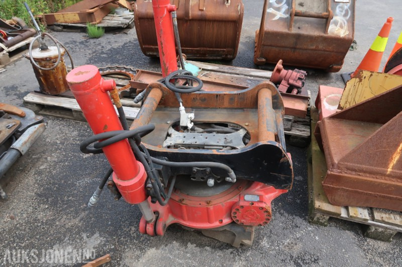 2008 Indexator RT80 Tiltrotator - 2 slangers - S70 feste - Tillbehör för Byggmaskiner: bild 1 2008 Indexator RT80 Tiltrotator - 2 slangers - S70 feste - Tillbehör för Byggmaskiner: bild 1