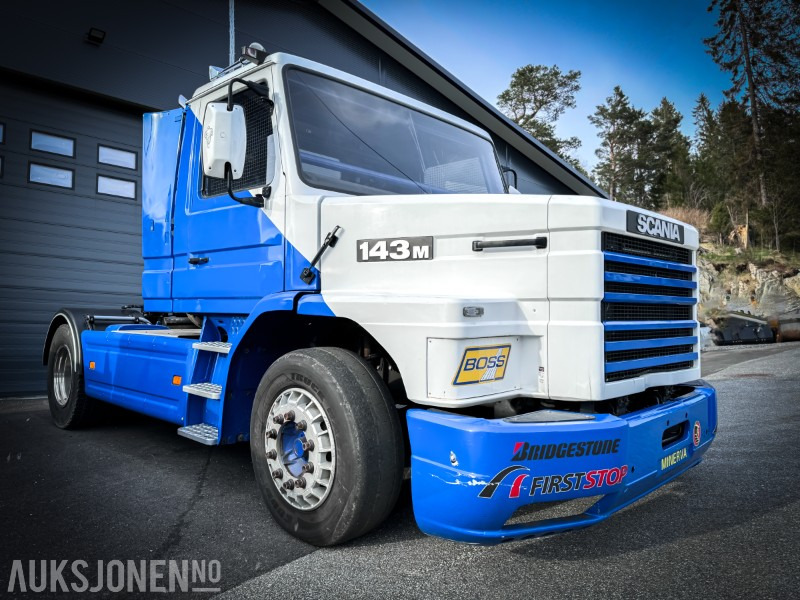 1989 Scania T 143M Racing Truck Snutebil - V8 motor - 950 hk - Spesialbygget av Scania i 1989 - Utility/ Specialfordon: bild 3 1989 Scania T 143M Racing Truck Snutebil - V8 motor - 950 hk - Spesialbygget av Scania i 1989 - Utility/ Specialfordon: bild 3