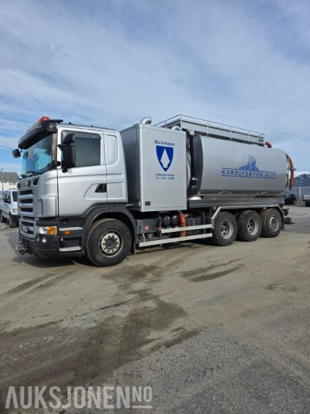 2009 Scania G480 8X4 Kombi suge/spylebil - Fico 2KDE - 125000KM - Utility/ Specialfordon: bild 1 2009 Scania G480 8X4 Kombi suge/spylebil - Fico 2KDE - 125000KM - Utility/ Specialfordon: bild 1