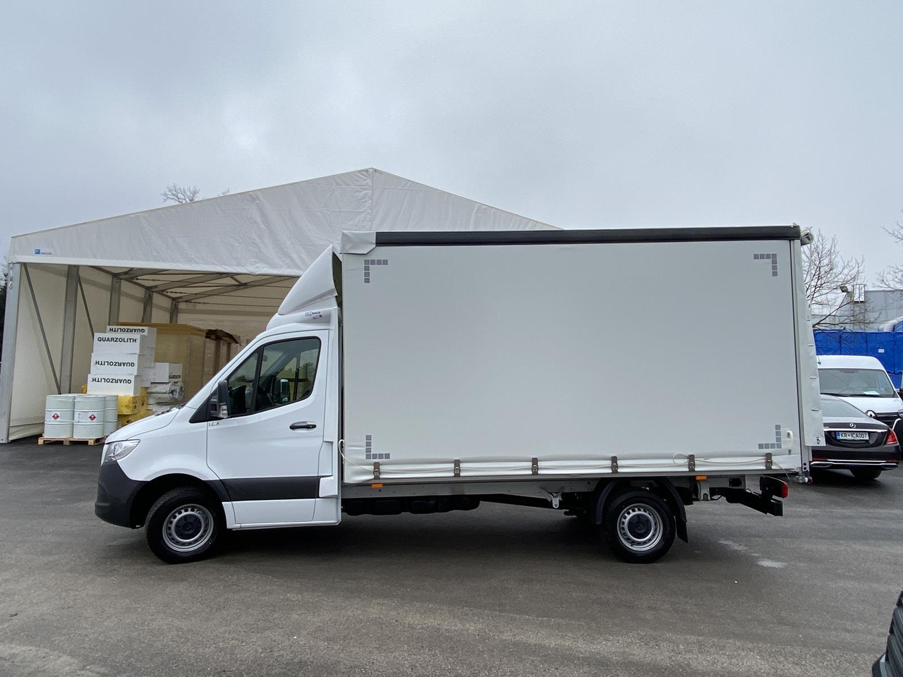 MERCEDES BENZ SPRINTER 317 CDI 170PS 1+2 PRITSCHE PLANE 4100MM - Transportbil med kapell: bild 3 MERCEDES BENZ SPRINTER 317 CDI 170PS 1+2 PRITSCHE PLANE 4100MM - Transportbil med kapell: bild 3