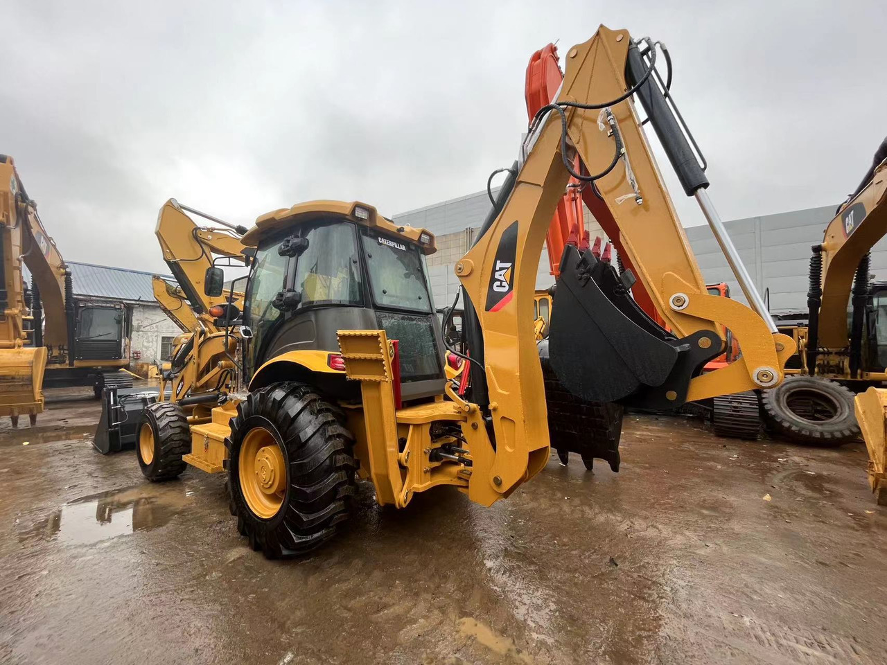 Caterpillar 420F Backhoe CAT 420F2 New Backhoe Loaders JCB 3CX 4CX - Grävlastare: bild 3 Caterpillar 420F Backhoe CAT 420F2 New Backhoe Loaders JCB 3CX 4CX - Grävlastare: bild 3