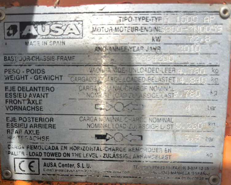 AUSA D1000AP - Dumper: bild 4 AUSA D1000AP - Dumper: bild 4