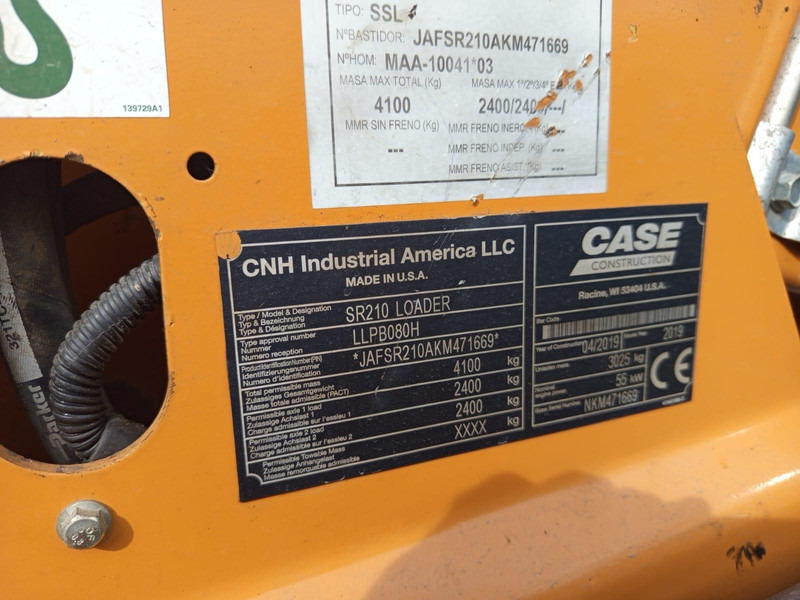 Case SR210 - Hjullastare: bild 5 Case SR210 - Hjullastare: bild 5