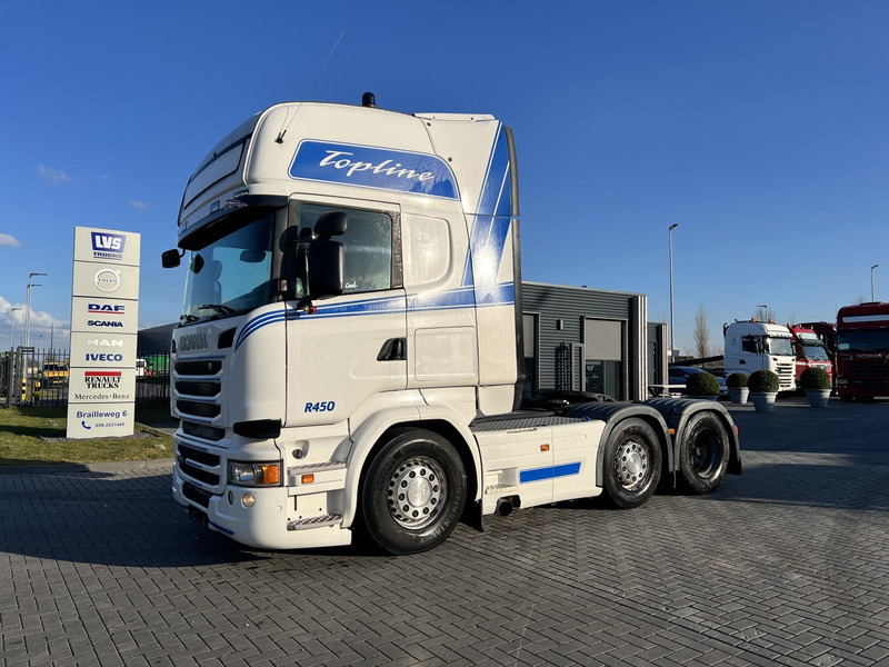 Scania R450 6x2 Topline trekker Steering / 2x Tank / Full Air / SCR Only - Dragbil: bild 1 Scania R450 6x2 Topline trekker Steering / 2x Tank / Full Air / SCR Only - Dragbil: bild 1